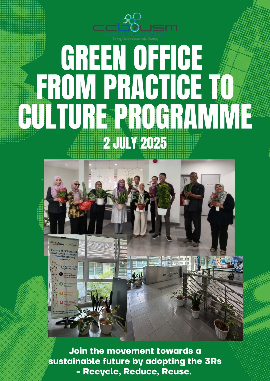 Green Office Sustainability Poster 1